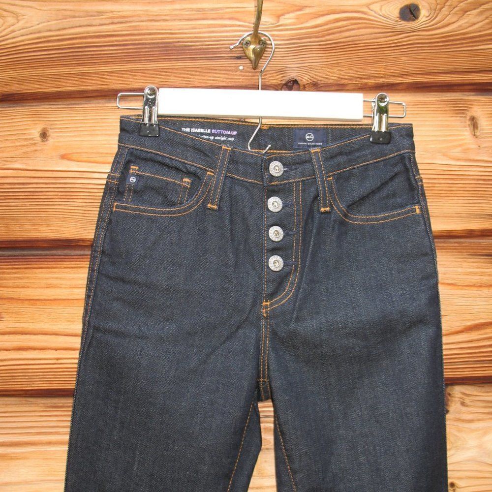 Nwot Ag Adriano Goldschmied Isabelle High Rise Bu… - image 6